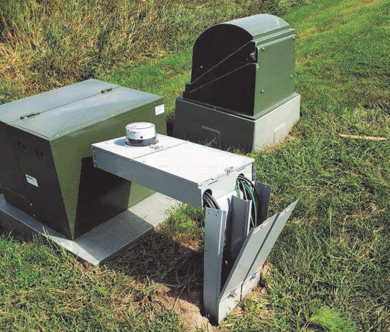 bent meterbox