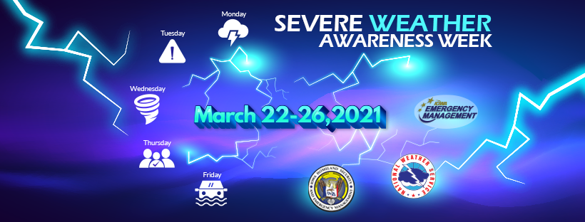 Graphic-March 22–26 is Iowa Severe Weather Awareness Week