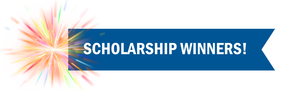 scholarship winner graphic