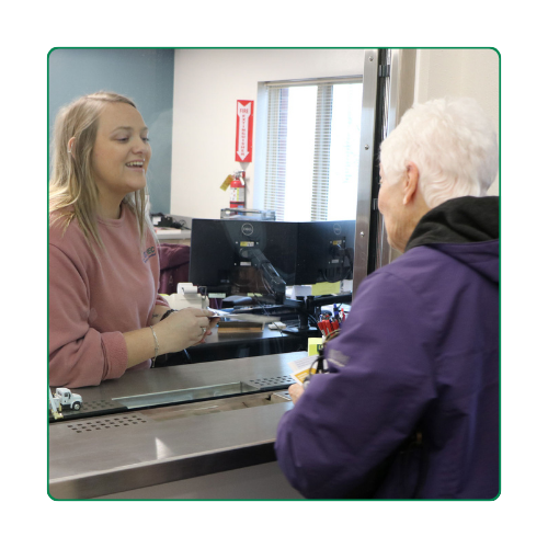 Customer Service Rep with member