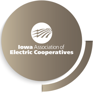 Iowa Association of electric cooperatives graphic