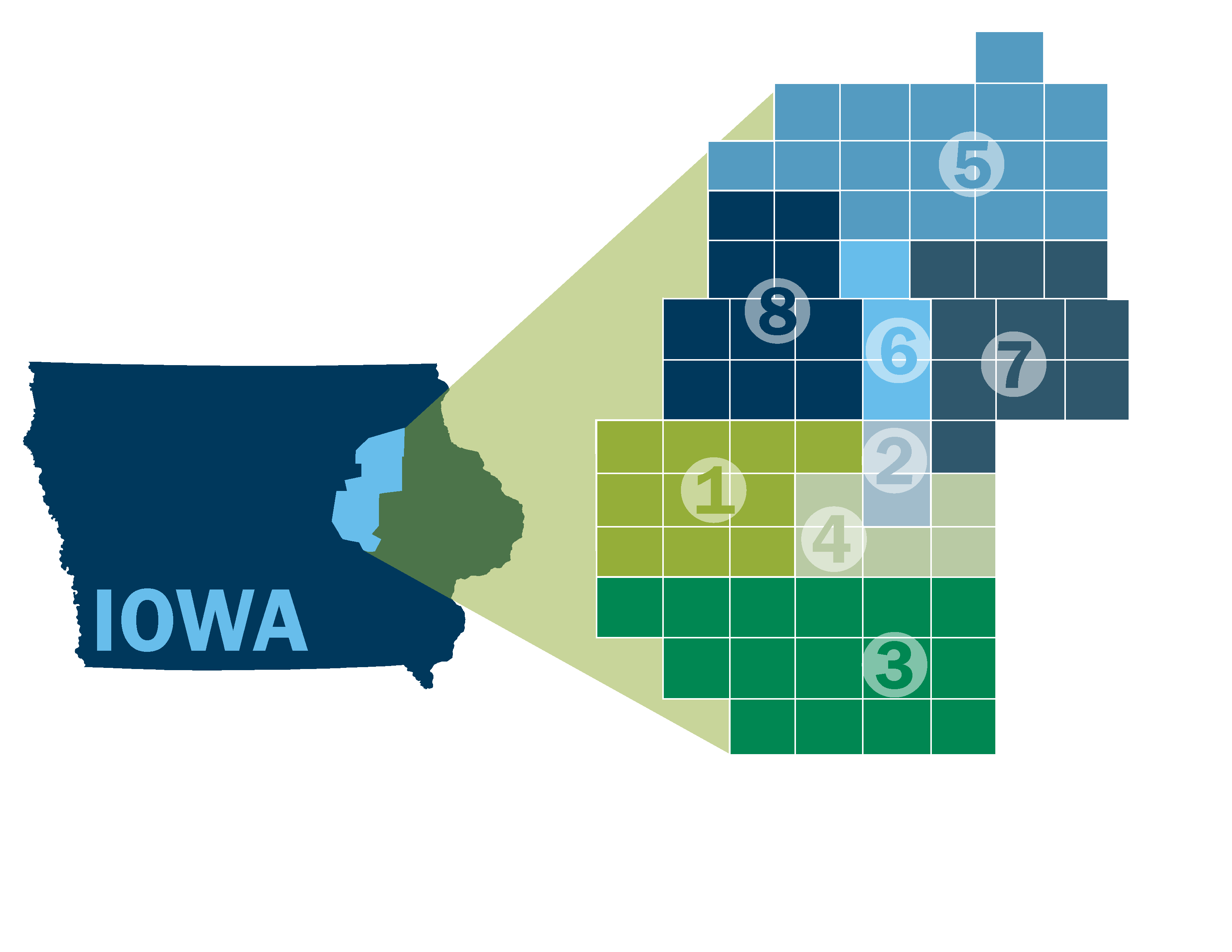 ECIREC District Map