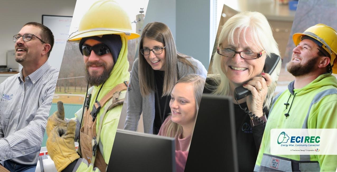 ECI REC staff at work