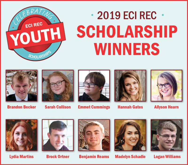 2019 scholarship winners
