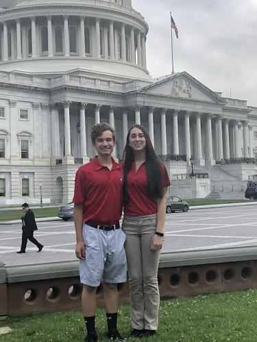 Ludeking and Kleitsch at the Capitol